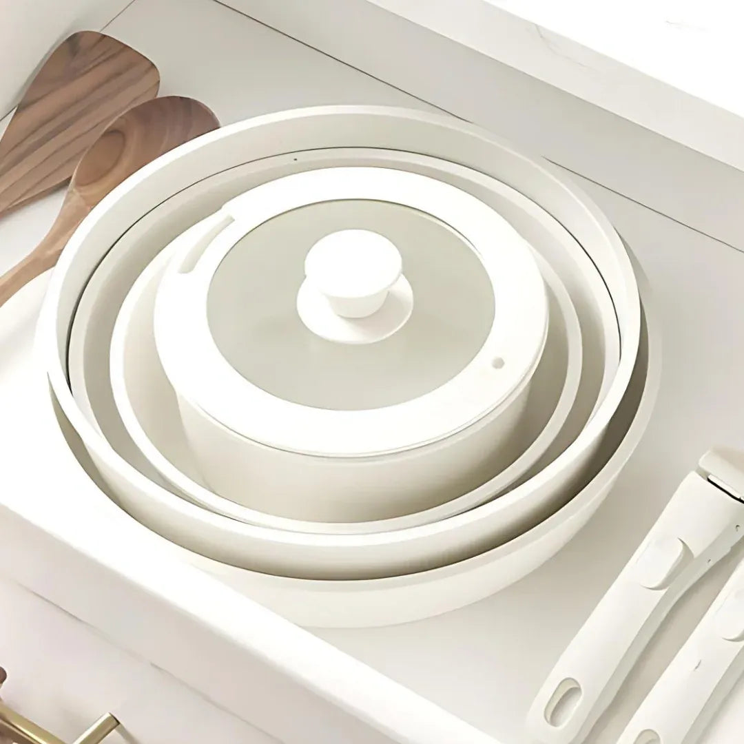 Gourmetic™ Ensemble de Batterie de Cuisine 11 pièces